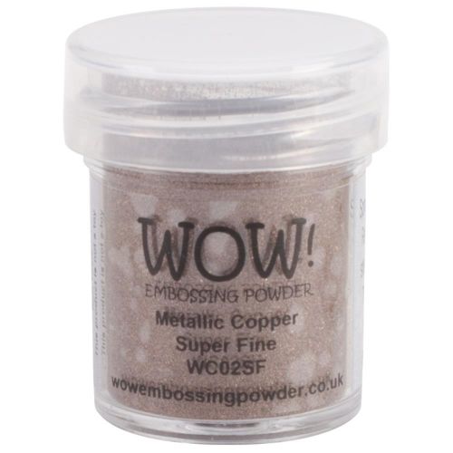 WOW! Embossing Powder Super Fine 15ml - Metallic Copper